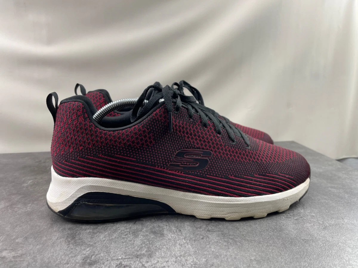 Legende Monument Print Skechers Skech-Air Element Men Running Shoes Red 11M Knit Mesh Athletic  Sneakers | eBay