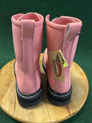 Avenger Women’s Pink Combat Work Boots – Size 7.5 M New with Tags No Box - Picture 5 of 9