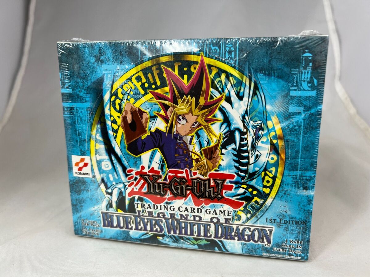 Yugioh 1st Edition Legend of Blue Eyes White Dragon Booster Yugioh 1st Edition Legend of Blue Eyes White Dragon Booster