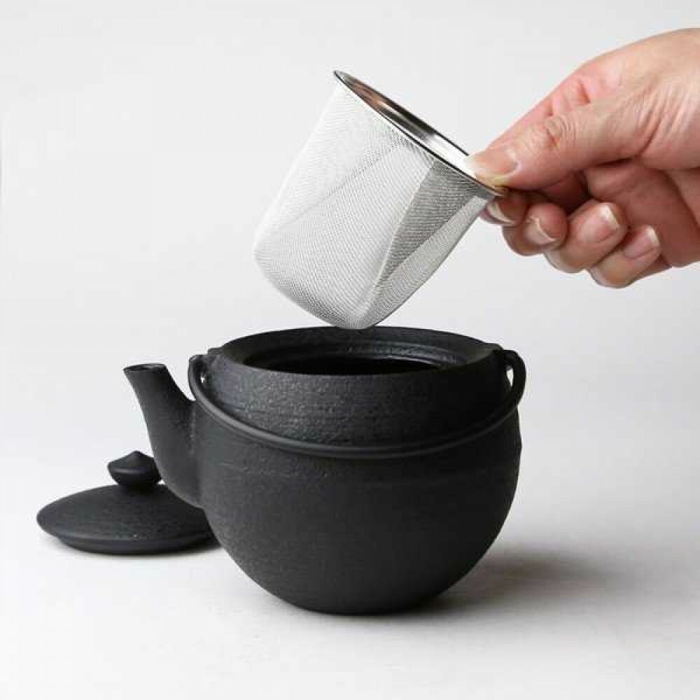 Japanese Yamagata Imono Cast Iron Tea Pot S Size Black 340ml Fast