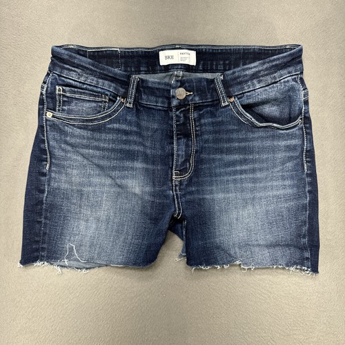 Buckle BKE Payton Womens Shorts Sz 30 Cutoff Blue Stretch Cowgirl