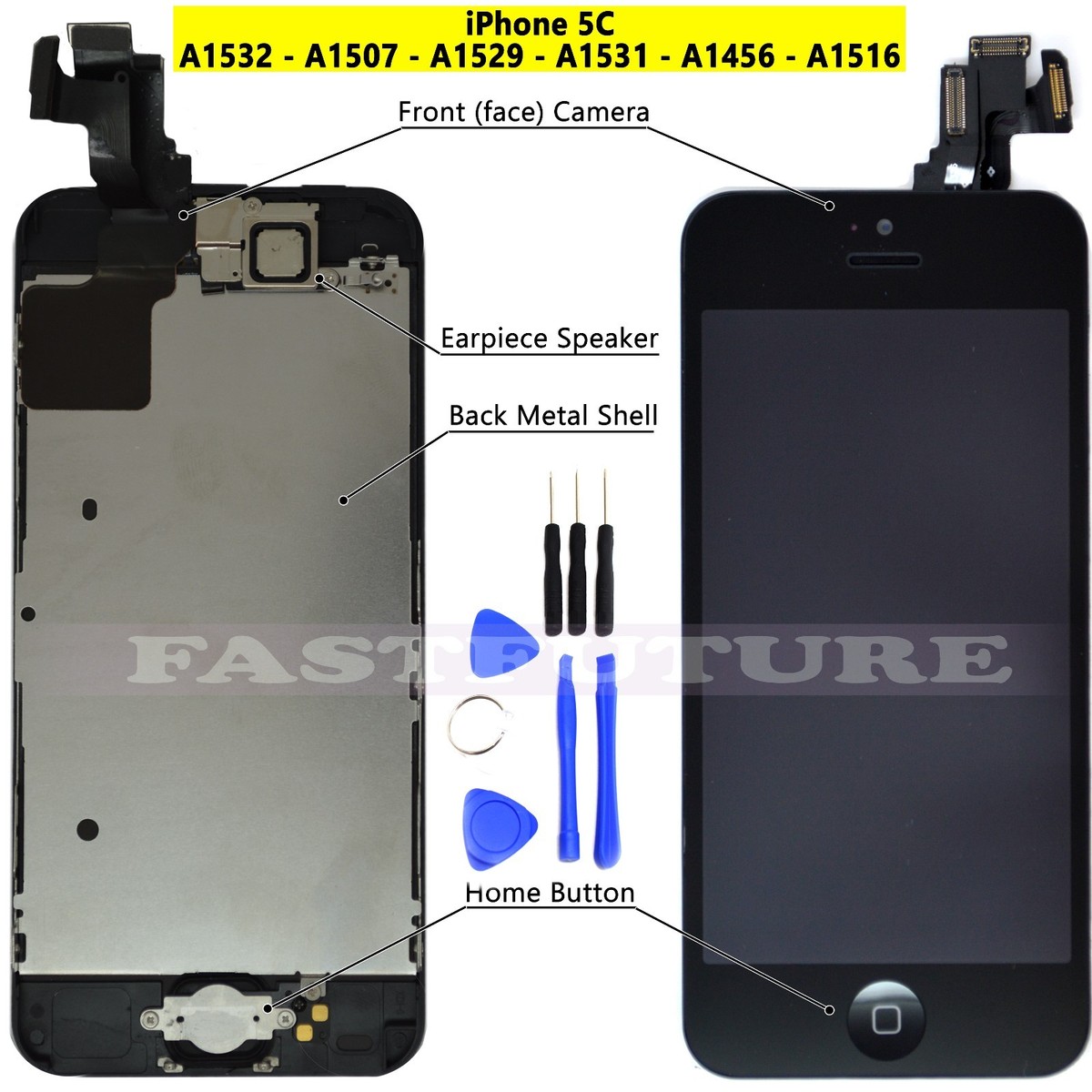 iPhone - wtrmlnlv555 iPhone LCD Display Glass Touch Screen Digitizer Replacement