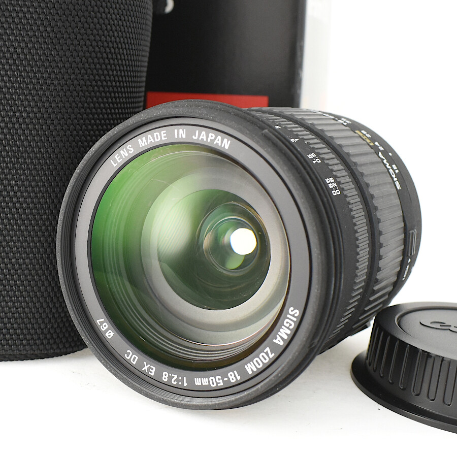 Mint++]SIGMA ZOOM 18-50mm F2.8 EX DC Camera Lens Made In