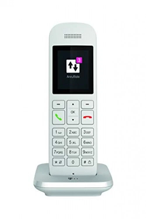 Telekom Speedphone 12 IP-Telefon Mobilteil DECT Farbdisplay weiß