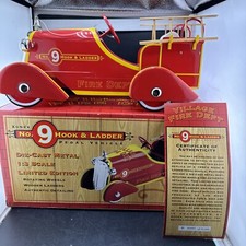 XONEX NO. 9 HOOK & LADDER FIRE TRUCK 1:3 Scal...
