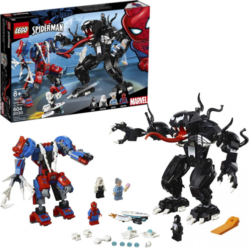 LEGO Super Heroes Marvel Spider Mech Vs. Venom 76115 One Size, Multicolor 
