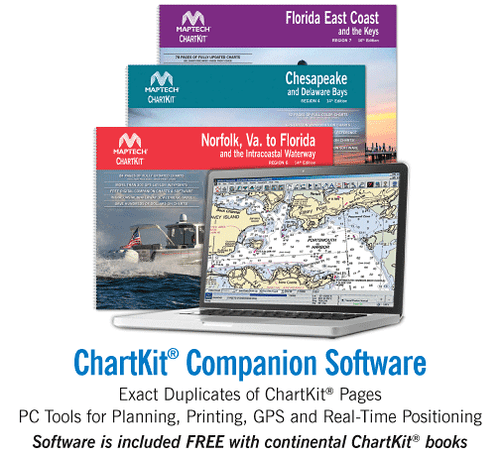 ChartKit Region 6: Norfolk, VA to Florida and the Intracoastal Waterway, 14th Ed - Picture 3 of 3