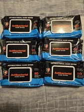 Antibacterial hand wipes