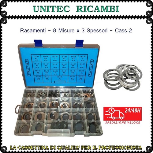 Rondella Alluminio Scatola In Pollici E Metriche Cassetta - Foto 3