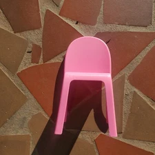 Barbie Dream House GNH53 2019 Replacement Part Piece Pink Chair