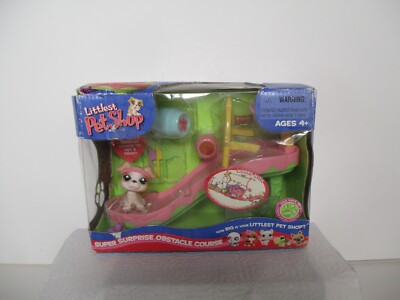 Littlest Pet Shop Super Surprise Obstacle Course w/ Puppy & Slide, #235 