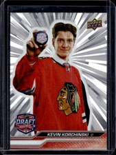 2024-25 Upper Deck Draft Outburst Silver Kevin Korchinski Rookie #749 Chicago