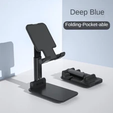 Universal Cell Phone Tablet Desk Stand Holder Mount Cradle Adjustable Foldable