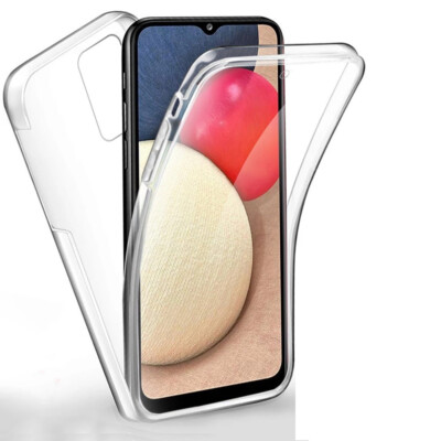 Samsung A025F Galaxy A02S 360º PC TPU Full Case mit Displayschutzhülle