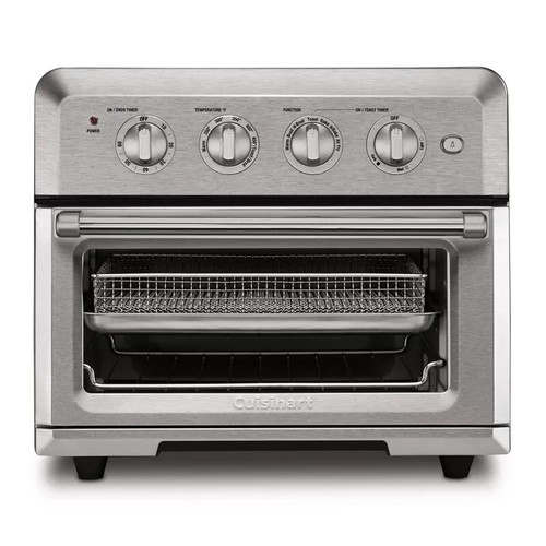 Cuisinart Air Fryer Toaster Oven CTOA-122 Stainless Steel- NEW