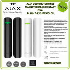 AJAX DoorProtec Plus Jeweller - MAGNETIC BREAK CONTACT 9NA Black  White