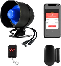 Smart Alarm System for Home Security, 120Db Wifi House Alarm with Window Door Se