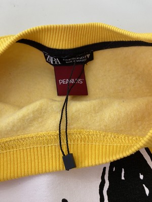 SWEAT ENFANT TISSU ÉPONGE COTON - Jaune clair | France