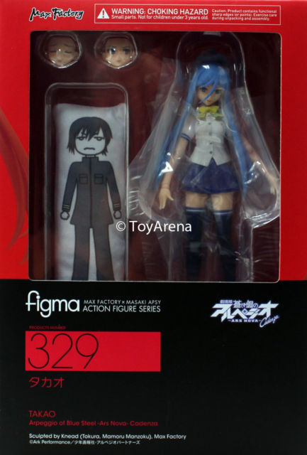 FIGMA 329 ARPEGGIO OF BLUE STEEL ARS NOVA TAKAO MAX FACTORY ACTION