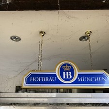 Werbe Schild Bar Tresen Gastro