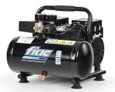 FIAC Compressore d'Aria Portatile Silenzioso SUPERSILENT 6, Oil Free, Pressione