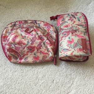 Set of 2 Cosmetic/Makeup Travel Bags. Toilettry Case