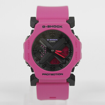 CASIO G-SHOCK GA-2300-4AJF Analog & Digital Quartz Shock-Resistant Black Pink