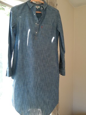 levi's womens shirt dress