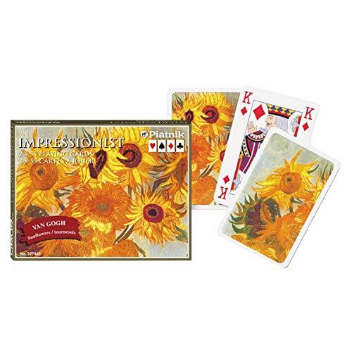 Piatnik 2274 - Carte da gioco, tema: I Girasoli di Van Gogh (P0J)