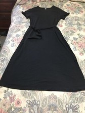 Old Navy ladies L dress SS black