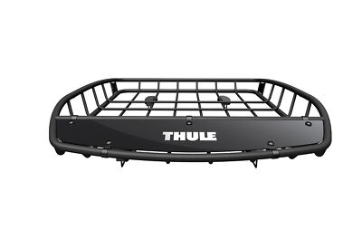 Thule Canyon XT Roof Basket Luggage Basket Steel Black 127x104x15cm 75kg 859