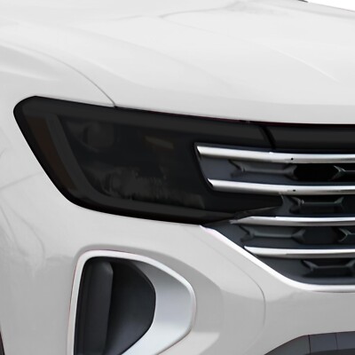 Fits Volkswagen Atlas 2024-2026 Head Light Precut Smoked PPF Tint Headlight Film