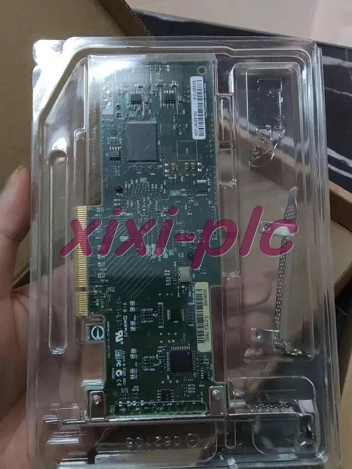 Tarjeta controladora LSI SAS 9210-8i 8 puertos 6 Gb/s PCIe x8 HBA RAID SATA = M1015 9211-8I Foto 2 de 4