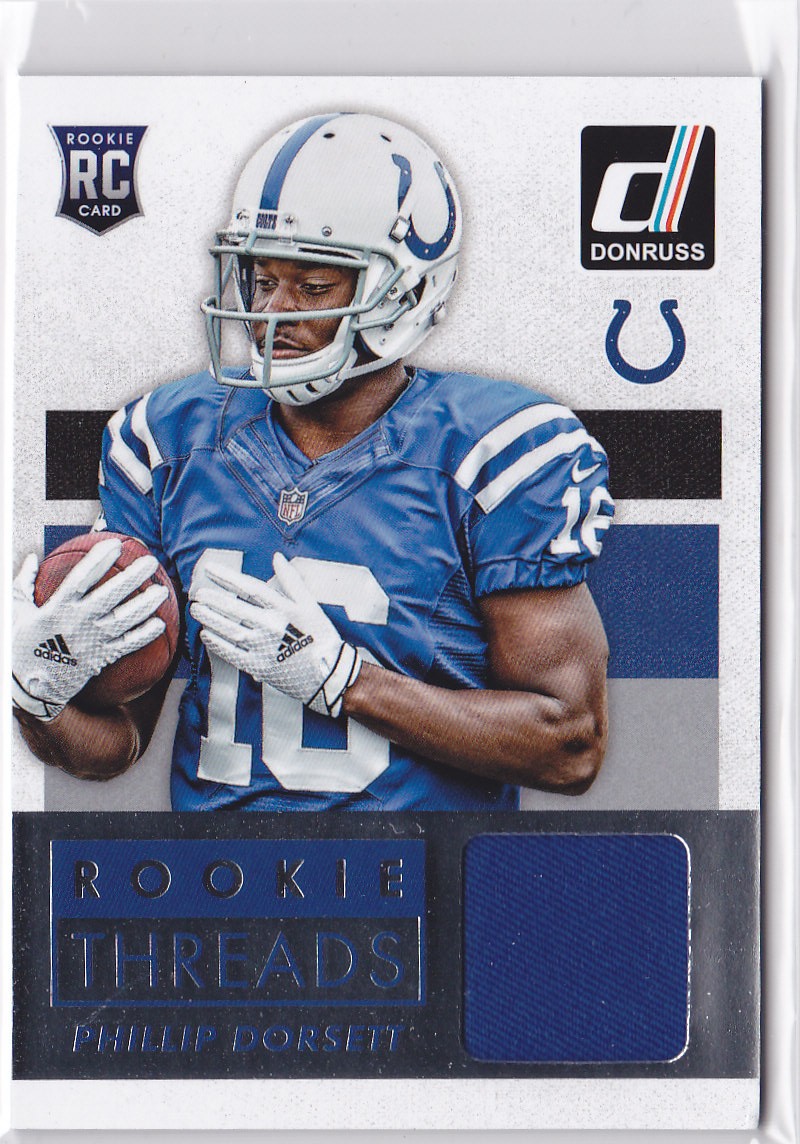 Phillip Dorsett #DRT-PD 2015 Donruss Football Donruss Rookie Threads