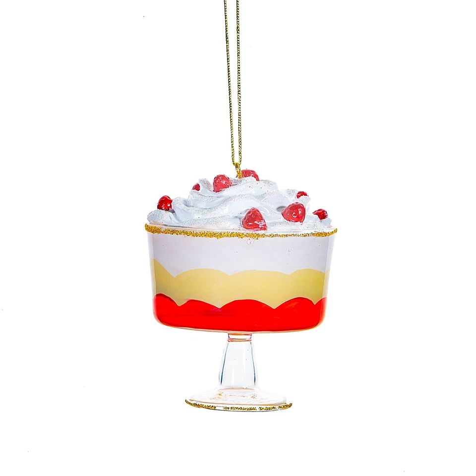 Sass & Belle Trifle Dessert Food Shaped Bauble Christmas Tree Decoration