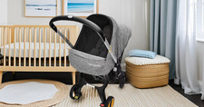 Baby Car Seat Cover Extra Large Mesh Window Breathable Fabric Infant Windproof