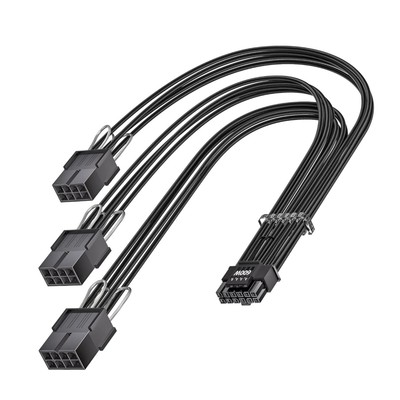 PCI-e 5.0 12VHPWR12V-2x6 Verlängerungskabel 30cm,16pin12+4 Stecker auf PCI-E ...