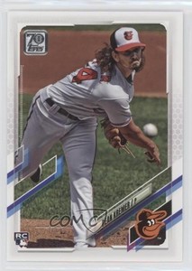 2021 Topps Image Variation SP (White Jersey) Dean Kremer #391 Rookie RC