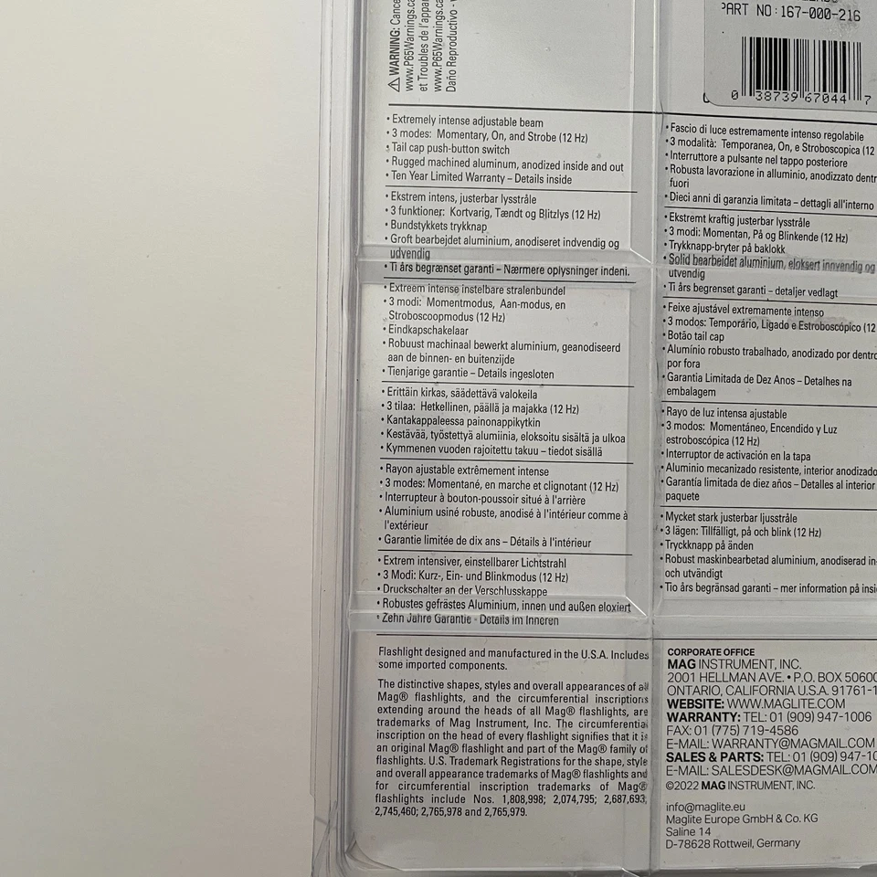 Bisel coronado Mag-Tac Foilage Grn Blistr Maglite Sg2lrb6 Foto 4 de 4