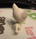 LPS Littlest Pet Shop #64 White Pink Shorthair Cat Authentic Vintage Toy 2005 — photo 4