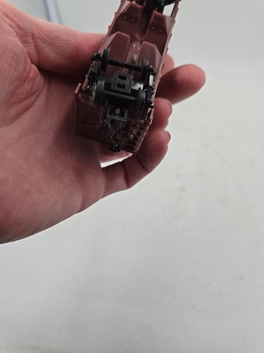 HO Gauge 1:87 Scale Brown Plasitc 2 Bay Open Hopper Georgia Railroad GA 21395 - Picture 9 of 13