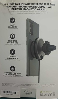 Mophie Snap+ Wireless Vent Mount-Black