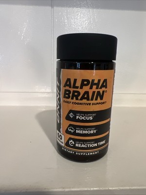 ONNIT Alpha Brain Daily Cognitive Support 60 Capsules Dietary Supplement