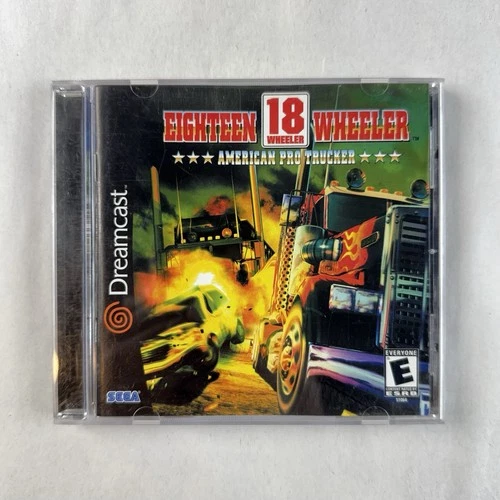 18 Eighteen Wheeler: American Pro Trucker (Sega Dreamcast) CIB COMPLETE & TESTED