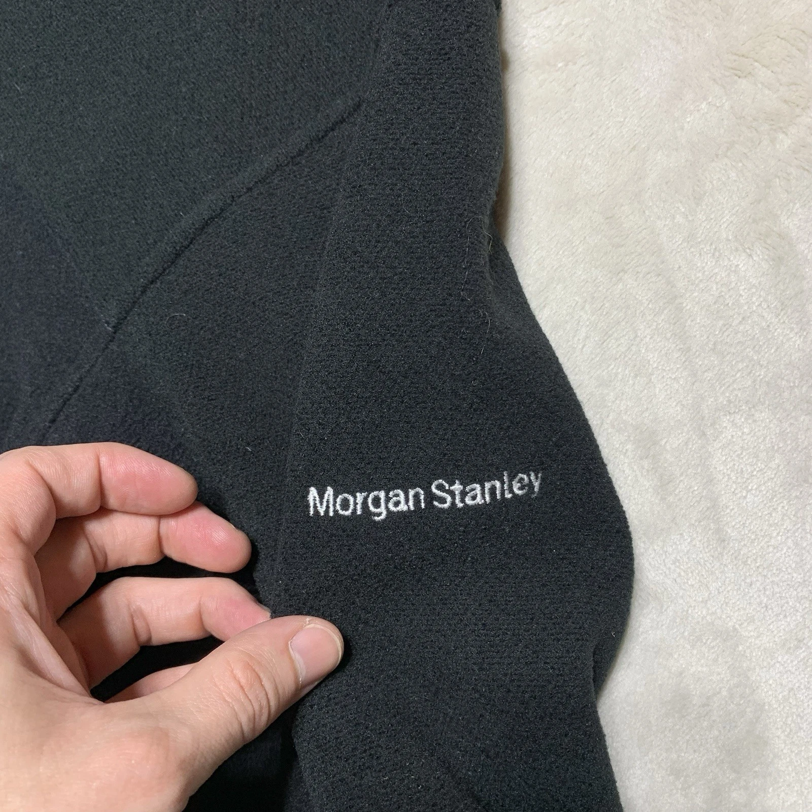 Patagonia Simple Synchilla Jacket Fleece Full Zip Black XL Morgan Stanley image 3