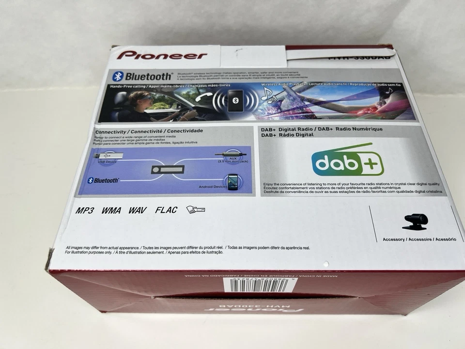 Pioneer Autoradio MVH-330DAB MP3 Bluetooth AUX USB - Bild 4 von 4