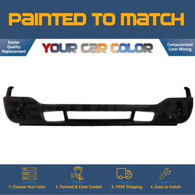 FOR 2003-2007 GMC Sierra W/O Fogs Lower Front Bumper Cover Painted to Match