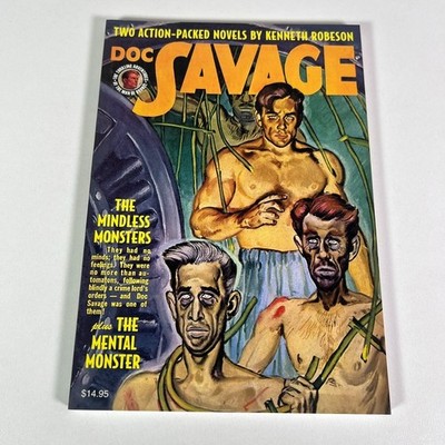 DOC SAVAGE #76 The Mindless Monsters and the Mental Monster Robeson 2014 PB Book