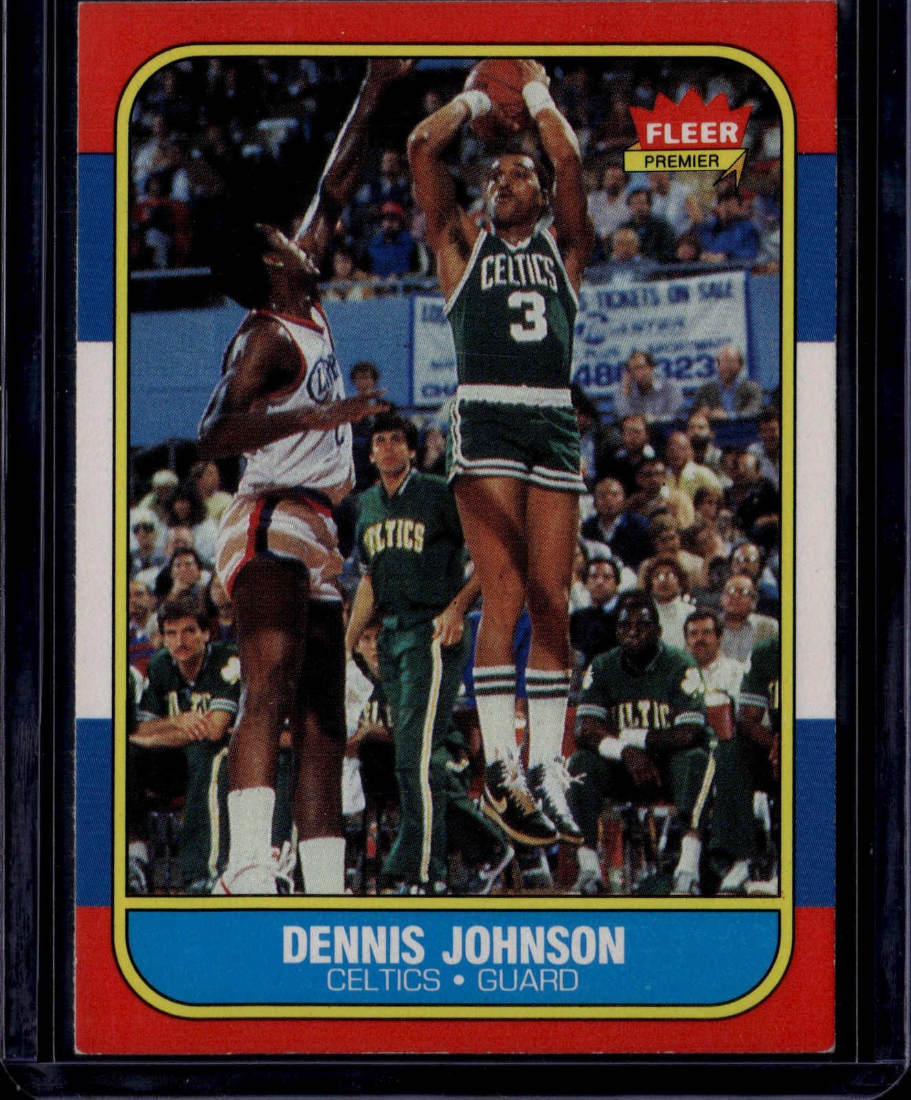1986-87 Fleer #50 Dennis Johnson