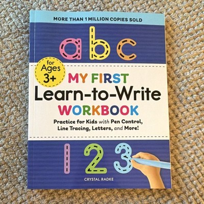 Callisto Publishing Learn-to-Write Workbook Ages 3+, Letters & Numbers